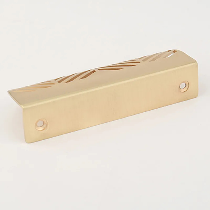 Furniture Hardware Wholesale - مقابض أدراج نحاسية جديدة على شكل