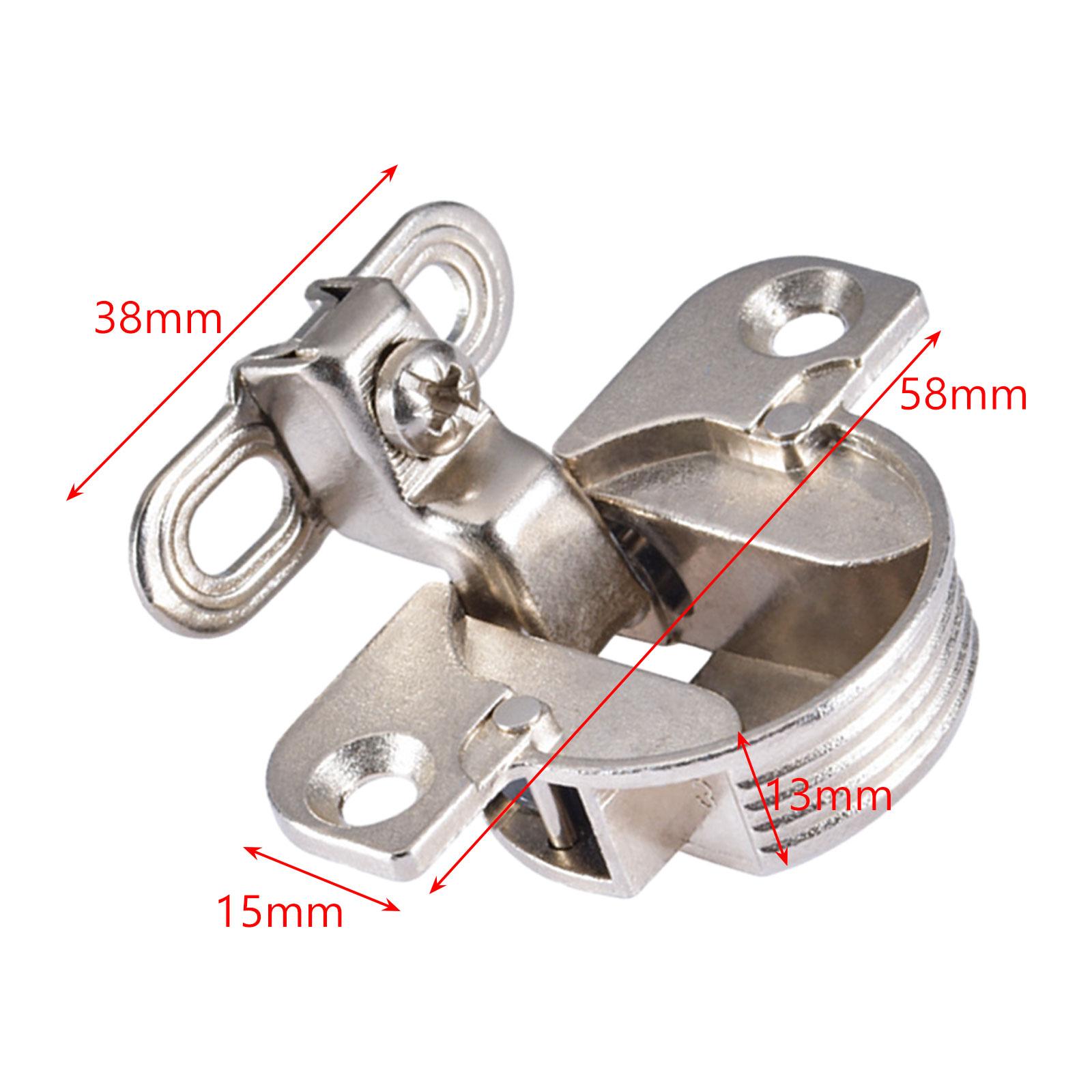 Furniture And Kitchen Hardware Fitting - قطعتان من مفصلات الأبواب سهلة التركيب،