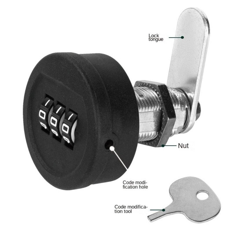 Furniture Hardware Locks - قفل رقمي للأدراج بطول خيط 20/30