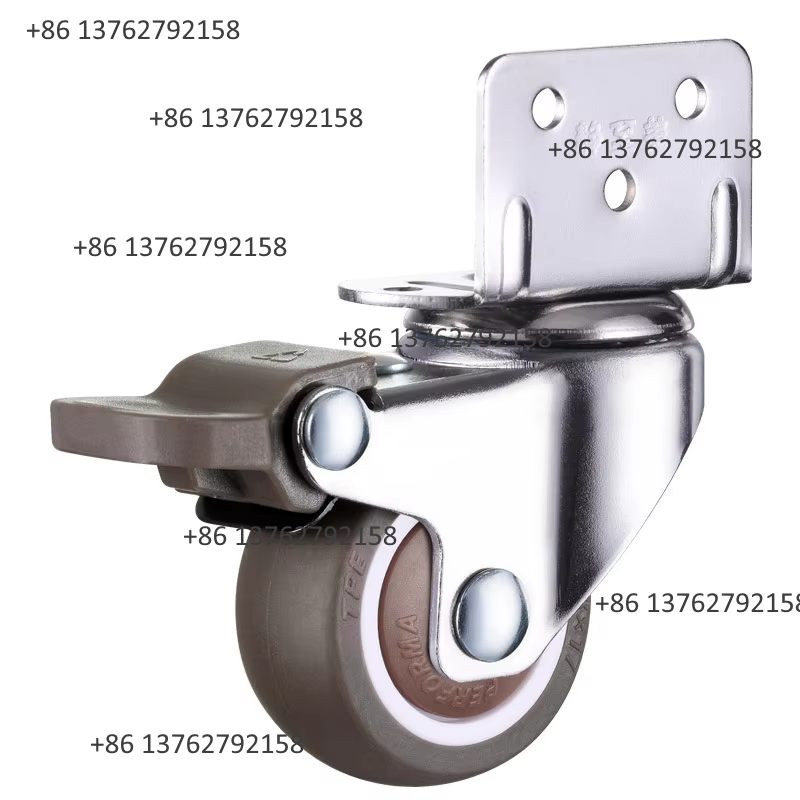 4 قطع عجلات دوارة هادئة من الم - مراجعة Furniture Hardware وسعره