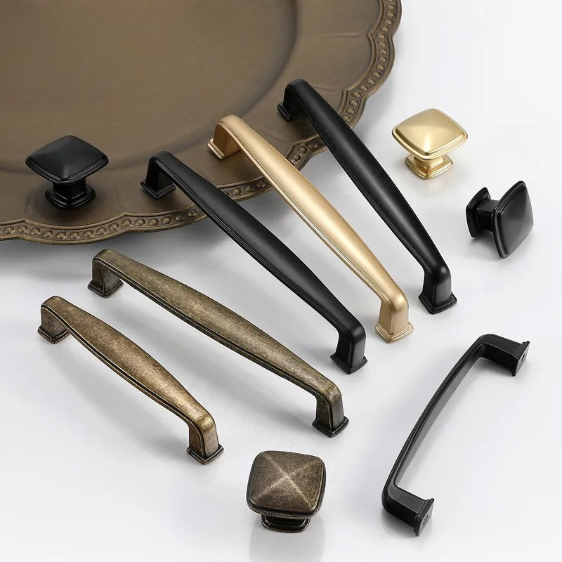 مقبض باب خزانة أسود من ييجيا،  - مراجعة Furniture Hardware Wholesale وسعره