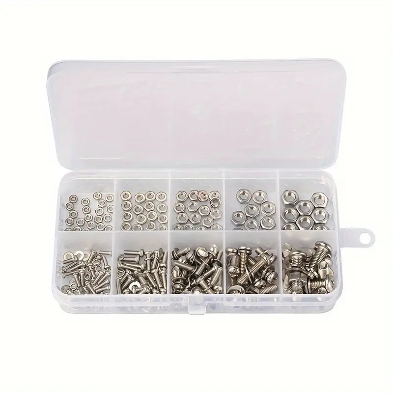 320 قطعة مجموعة صواميل ومسامير - مراجعة Furniture Hardware Kit وسعره