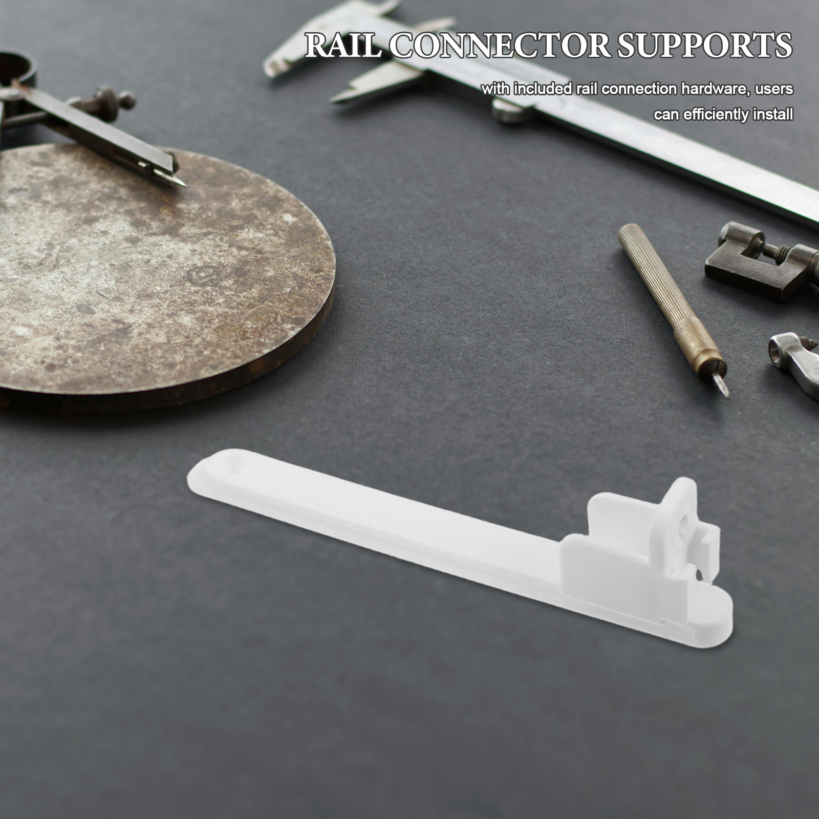 1 مجموعة موصلات قضبان سياج سري - مراجعة Furniture Hardware وسعره