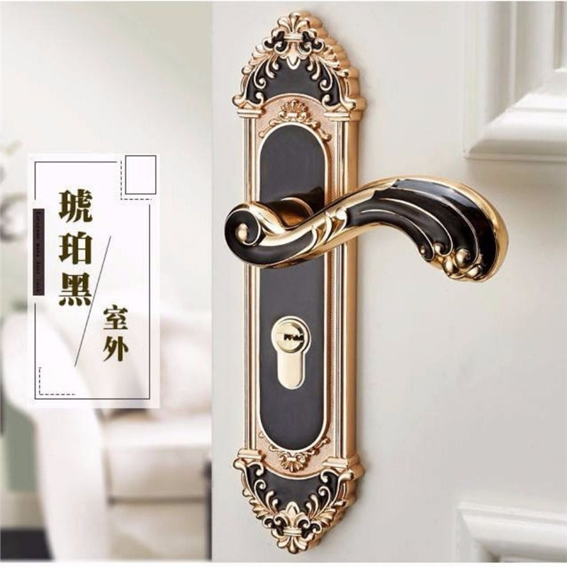 مقبض قفل باب غرفة صامت على الط - مراجعة Furniture Hardware Locks وسعره