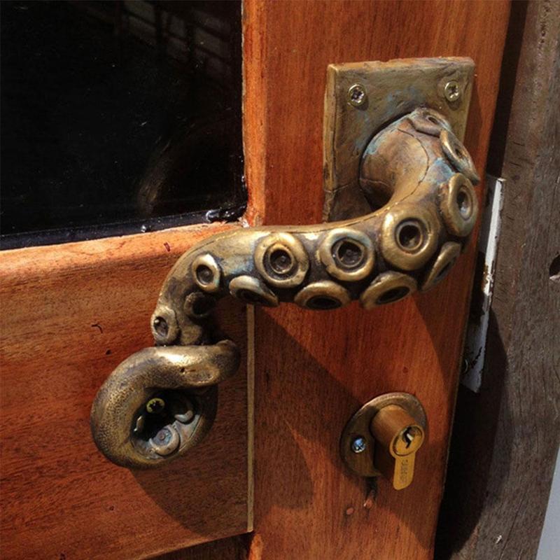 خمر الأخطبوط مقبض الباب الحيوا - مراجعة Furniture Hardware Kit وسعره