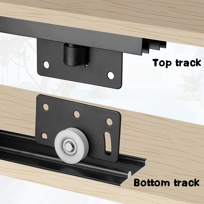 مجموعتان من بكرات أبواب الخزان - مراجعة Furniture Hardware Kit وسعره