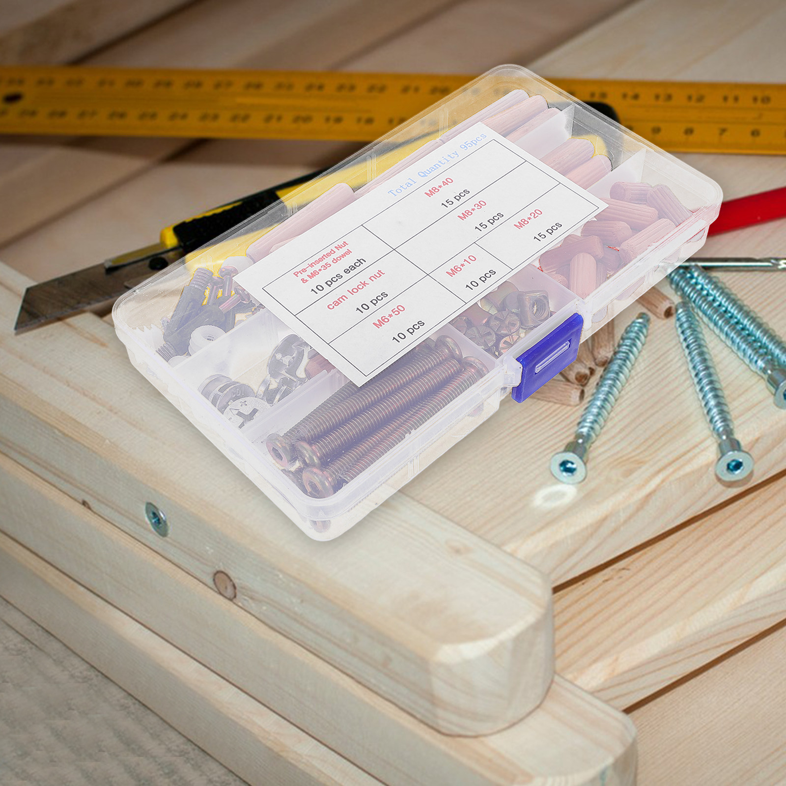 مجموعة أدوات توصيل الأثاث المك - مراجعة Furniture Hardware وسعره