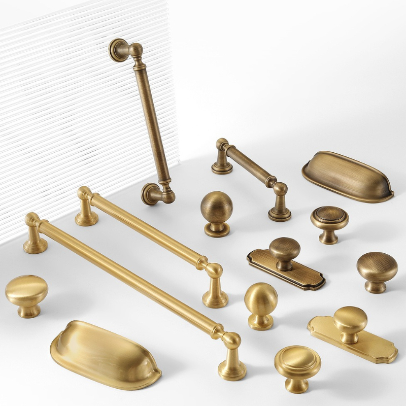 مقابض أمريكية من النحاس الصلب  - مراجعة Furniture And Kitchen Hardware Fitting وسعره